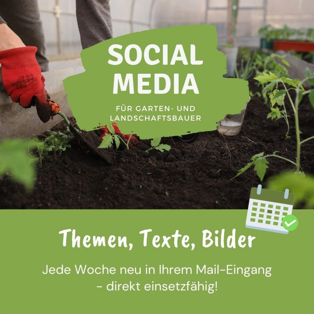 Social Media für Garten- und Landschaftsbauer